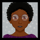 God, this afro is ugly.